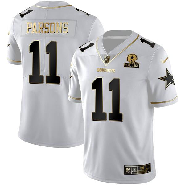 Micah Parsons Dallas Cowboys white Limited jersey