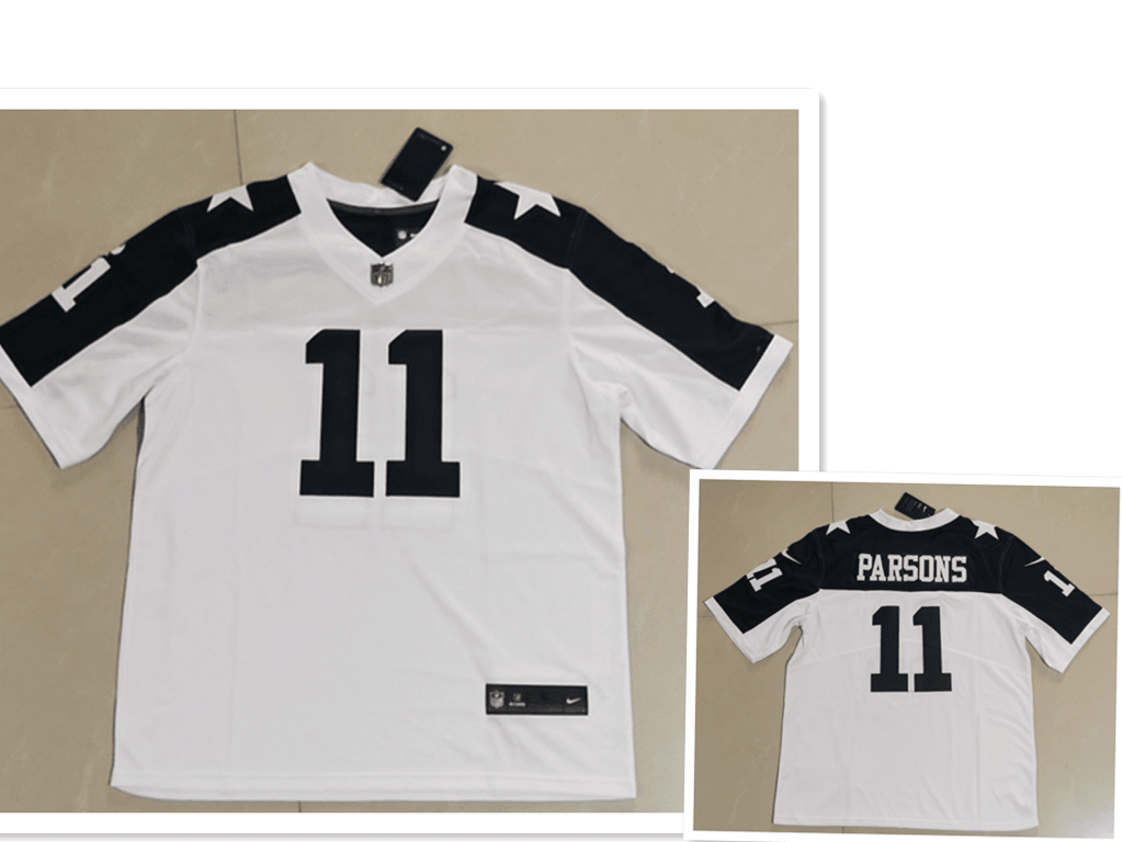 Micah Parsons Dallas Cowboys white Vapor jersey