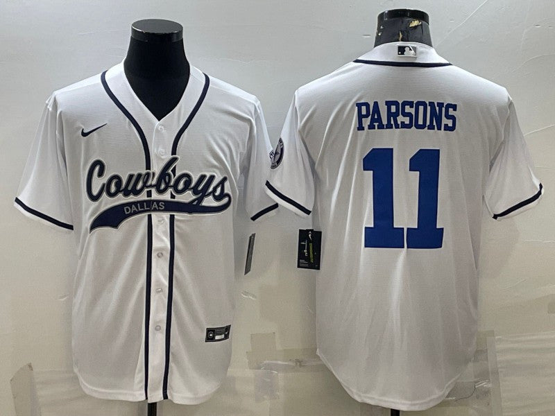Micah Parsons Dallas Cowboys white jersey