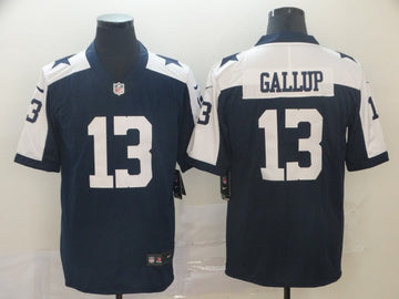 Michael Gallup Dallas Cowboys navy Vapor jersey