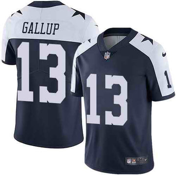 Michael Gallup Dallas Cowboys navy Vapor jersey