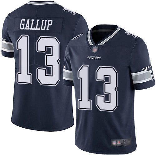 Michael Gallup Dallas Cowboys navy Vapor jersey