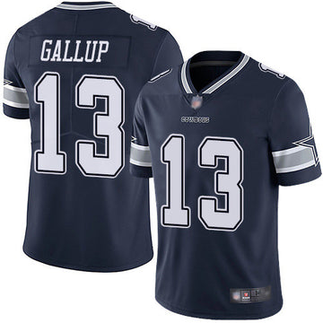 Michael Gallup Dallas Cowboys navy Vapor jersey