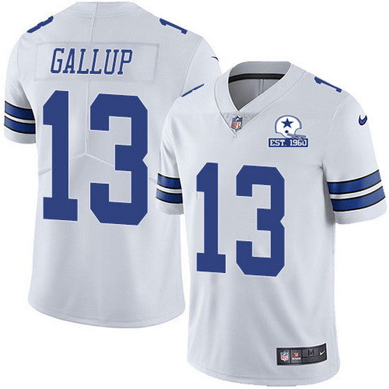 Michael Gallup Dallas Cowboys white Limited jersey