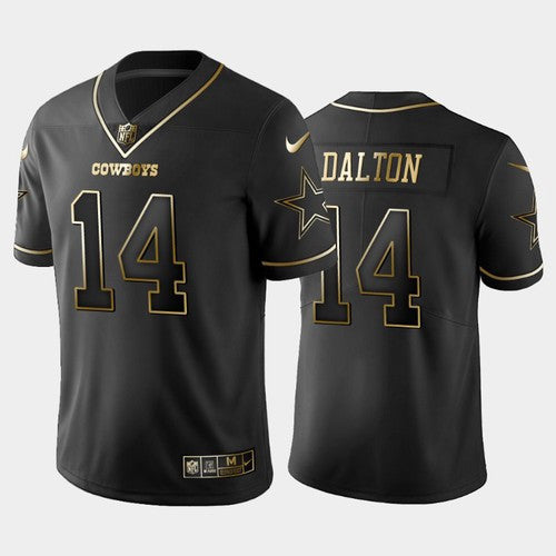 Andy Dalton Dallas Cowboys golden jersey