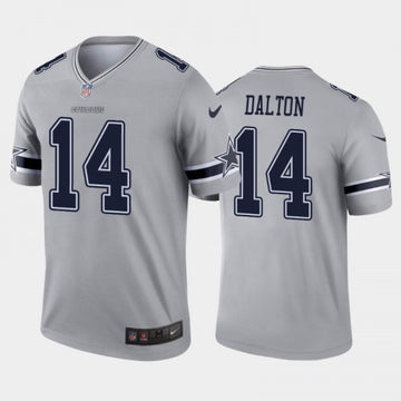 Andy Dalton Dallas Cowboys grey Inverted Legend jersey