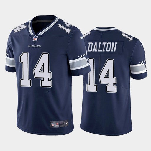 Andy Dalton Dallas Cowboys navy Vapor jersey