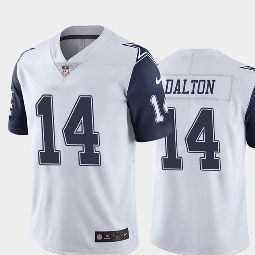 Andy Dalton Dallas Cowboys white Color Rush jersey