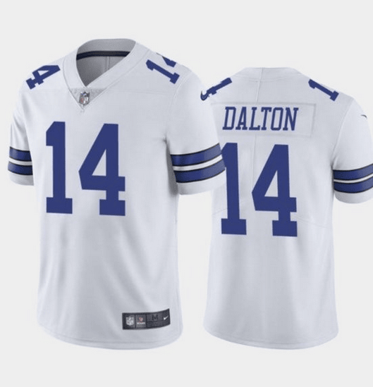 Andy Dalton Dallas Cowboys white Vapor jersey