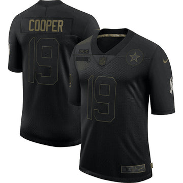 Amari Cooper Dallas Cowboys black Salute To Service jersey