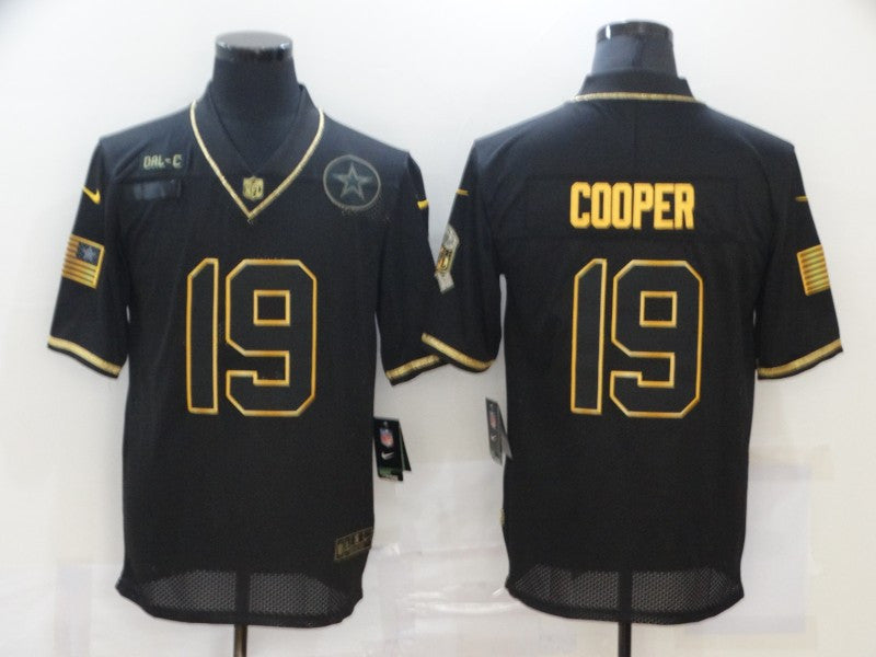 Amari Cooper Dallas Cowboys black Salute To Service jersey
