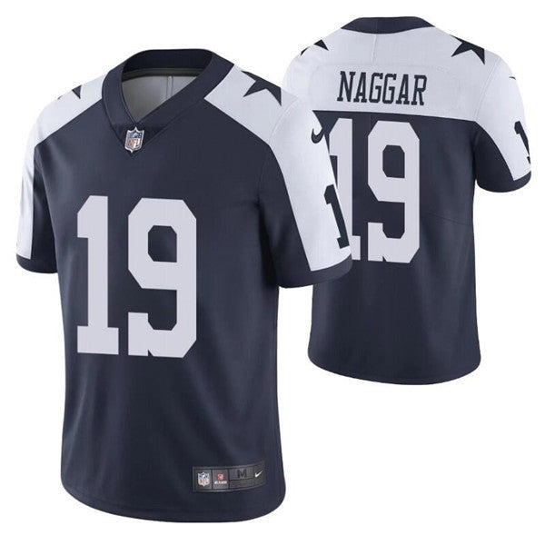 Chris Naggar Dallas Cowboys navy Vapor jersey