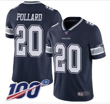 Tony Pollard Dallas Cowboys blue Vapor jersey