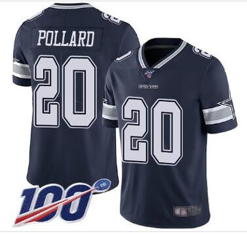 Tony Pollard Dallas Cowboys blue Vapor jersey