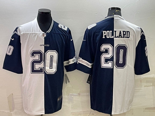 Tony Pollard Dallas Cowboys navy Vapor jersey