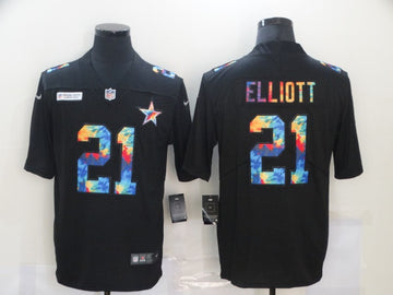 Ezekiel Elliott Dallas Cowboys black Limited jersey