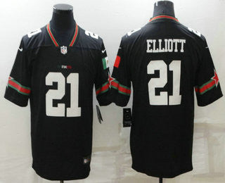 Ezekiel Elliott Dallas Cowboys black Vapor jersey