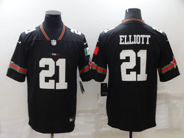 Ezekiel Elliott Dallas Cowboys black jersey
