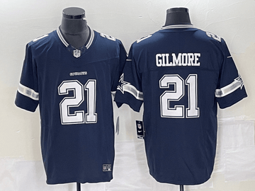 Ezekiel Elliott Dallas Cowboys navy FUSE jersey