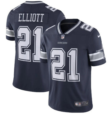 Ezekiel Elliott Dallas Cowboys navy Vapor jersey
