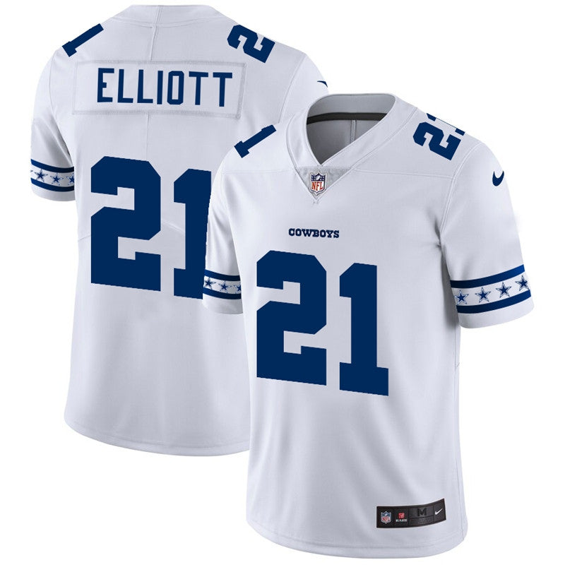 Ezekiel Elliott Dallas Cowboys white jersey