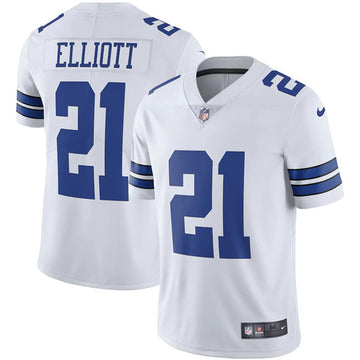 Ezekiel Elliott Dallas Cowboys white Vapor jersey