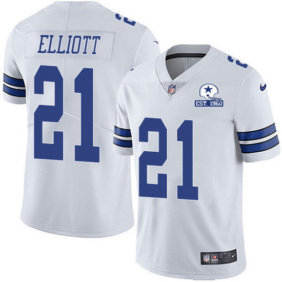 Ezekiel Elliott Dallas Cowboys white Limited jersey