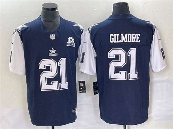 Stephon Gilmore Dallas Cowboys navy Vapor jersey