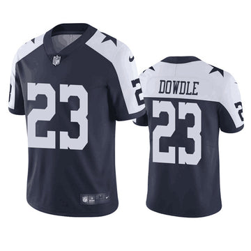 Rico Dowdle Dallas Cowboys navy Vapor jersey