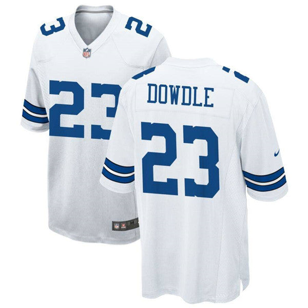 Rico Dowdle Dallas Cowboys white Game jersey