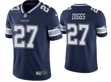 Trevon Diggs Dallas Cowboys navy Limited jersey