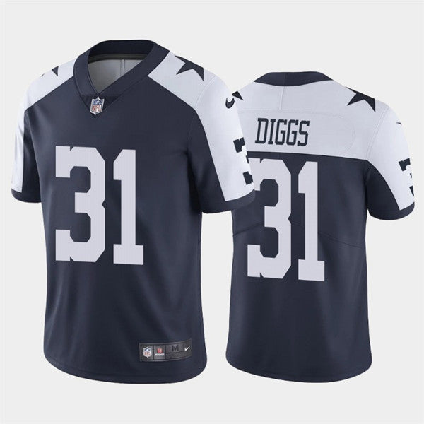 Trevon Diggs Dallas Cowboys navy Limited jersey