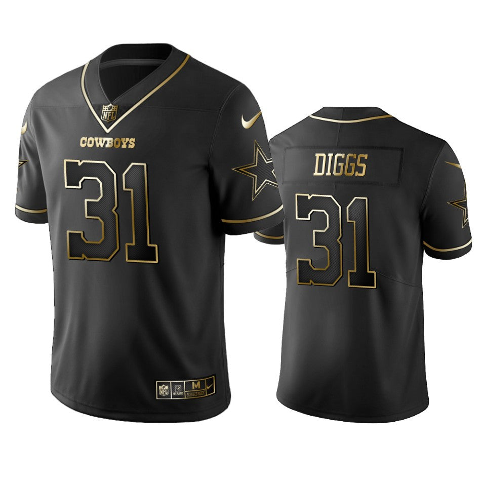 Trevon Diggs Dallas Cowboys black Vapor jersey