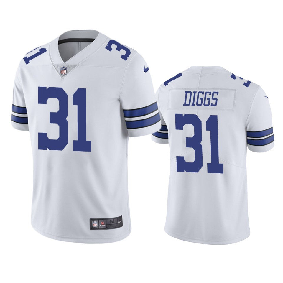 Trevon Diggs Dallas Cowboys white Vapor jersey