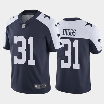 Trevon Diggs Dallas Cowboys navy Vapor jersey