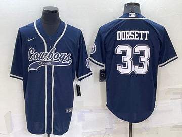 Tony Dorsett Dallas Cowboys navy jersey