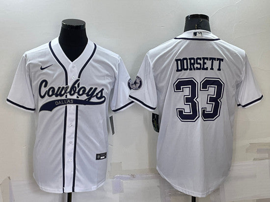 Tony Dorsett Dallas Cowboys white jersey