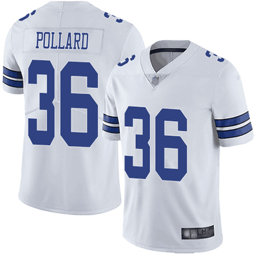 Tony Pollard Dallas Cowboys white Vapor jersey