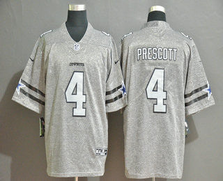 Dak Prescott Dallas Cowboys gray Vapor jersey
