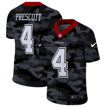 Dak Prescott Dallas Cowboys camo Limited jersey