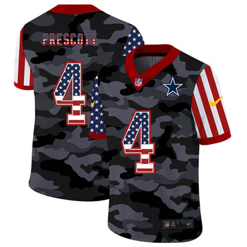 Dak Prescott Dallas Cowboys camo Limited jersey