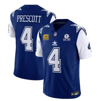 Dak Prescott Dallas Cowboys navy jersey