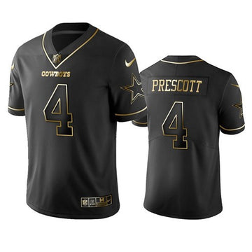Dak Prescott Dallas Cowboys black jersey