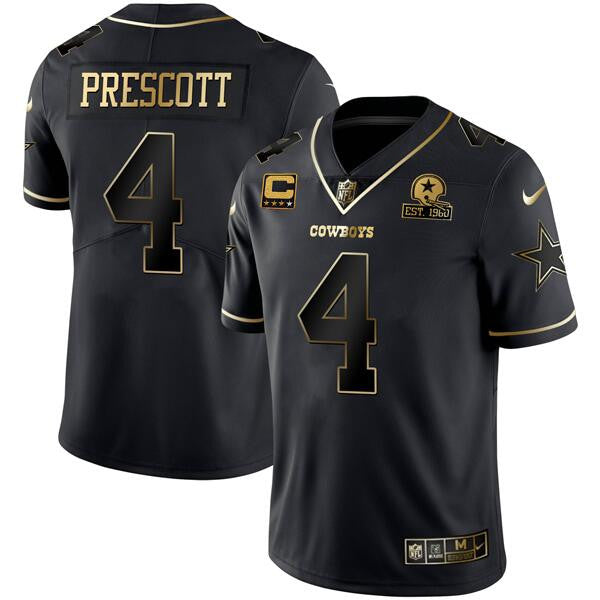 Dak Prescott Dallas Cowboys black Limited jersey