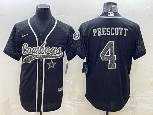 Dak Prescott Dallas Cowboys black jersey