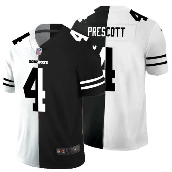 Dak Prescott Dallas Cowboys black Split jersey