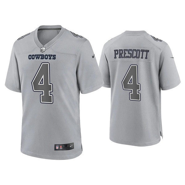 Dak Prescott Dallas Cowboys gray Game jersey
