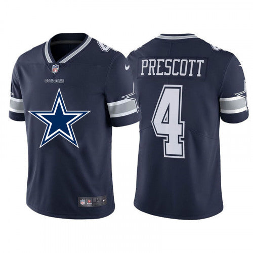 Dak Prescott Dallas Cowboys navy Limited jersey