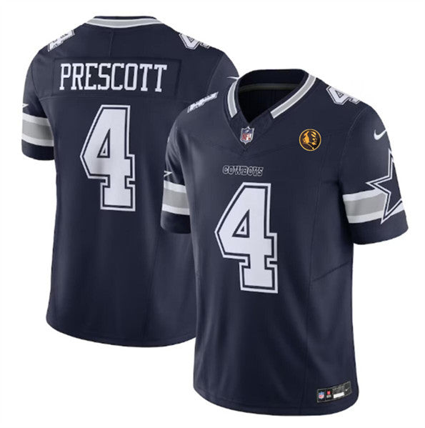 Dak Prescott Dallas Cowboys navy Vapor jersey