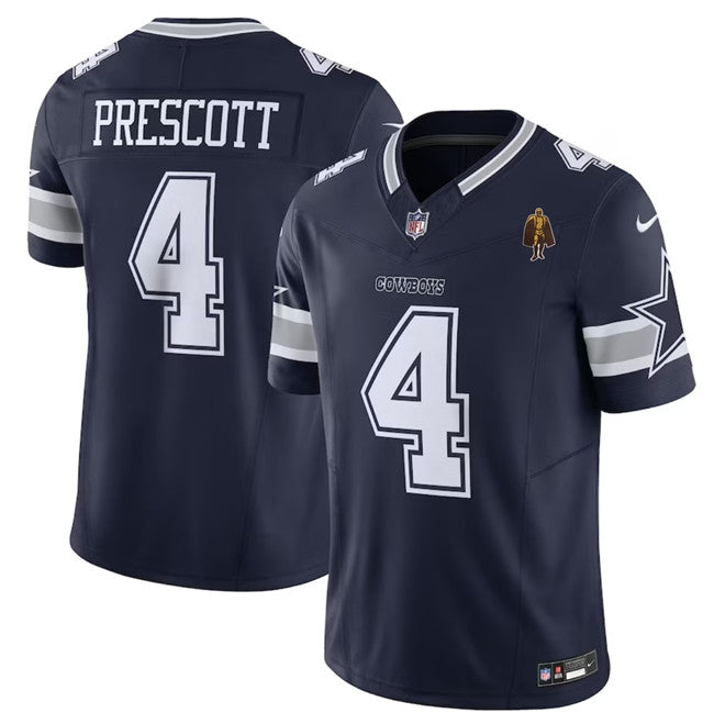 Dak Prescott Dallas Cowboys navy Vapor jersey